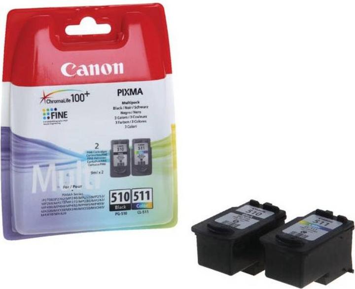 Immagine prodotto Canon PG-510/CL-511 Cartuccia d'inchiostro PVP (M, FC, C, Y)