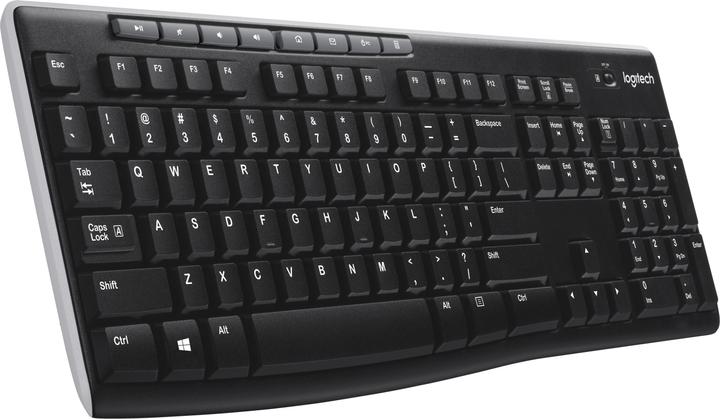 Immagine prodotto Logitech NL K270 Tastiera wireless, layout USA (Ing. Int., Senza fili)