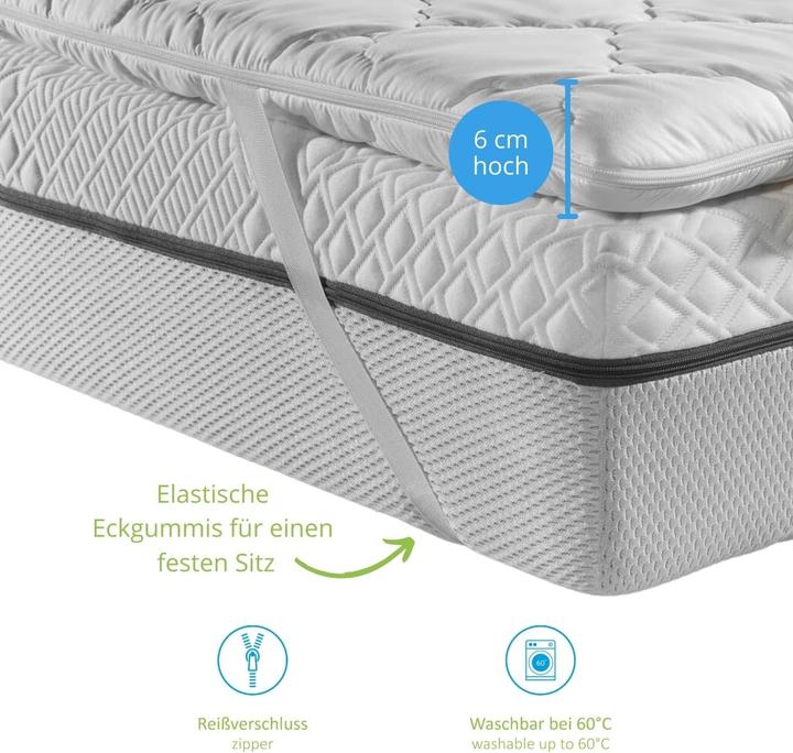 Produktbild Bodyprotect Viscoschaum Matratzentopper 90x200 cm (90 x 200 cm)