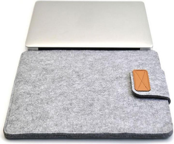 Produktbild König Design Universal Filz Notebook Tablet Sleeve 11 - 15 Zoll Tasche Hülle Laptop Case Etui (15")