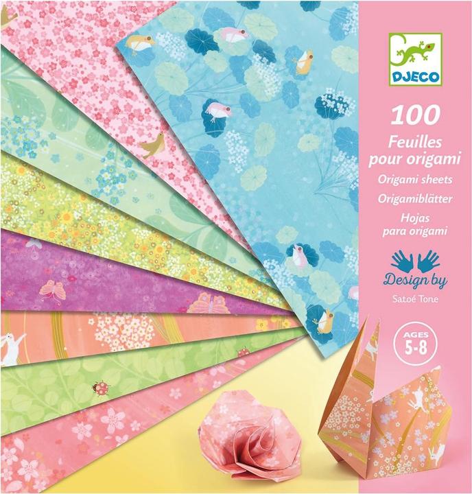 Actual product image Djeco Origamipapier Haru (100 x)