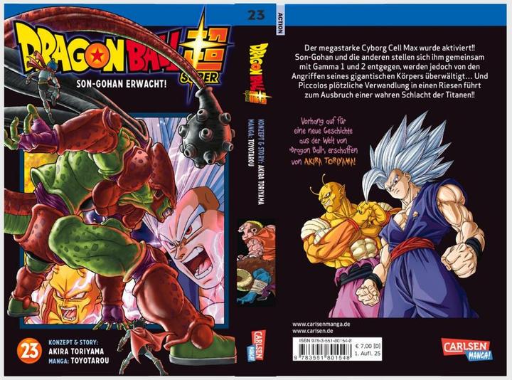 Produktbild Dragon Ball Super 23 (Deutsch, Akira Toriyama (Original Story), Katrin Stamm, Toyotarou, 2025)