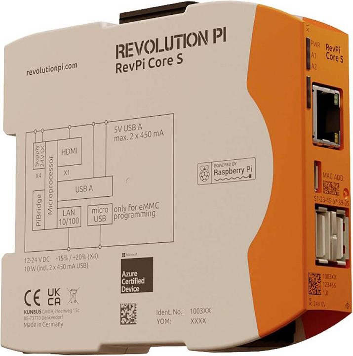 Immagine prodotto Kunbus PR 100359 Modulo di controllo PLC 12 V, 24 V