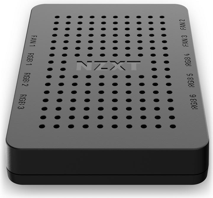 Productafbeelding NZXT RGB & FAN Controller Zwart AC-CRFR0-B1 detailhandel (3 Ventilator)