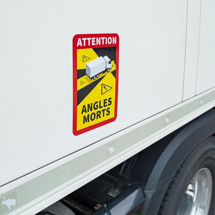 Produktbild ProPlus Magnetaufkleber "Attention Angles Morts!" LKW