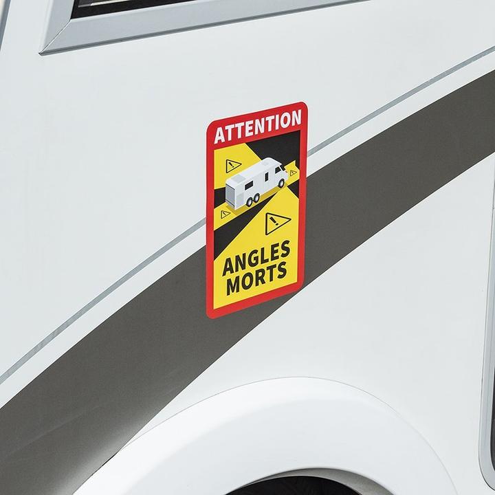 Produktbild ProPlus Aufkleber "Attention Angles Morts!" Wohnmobil