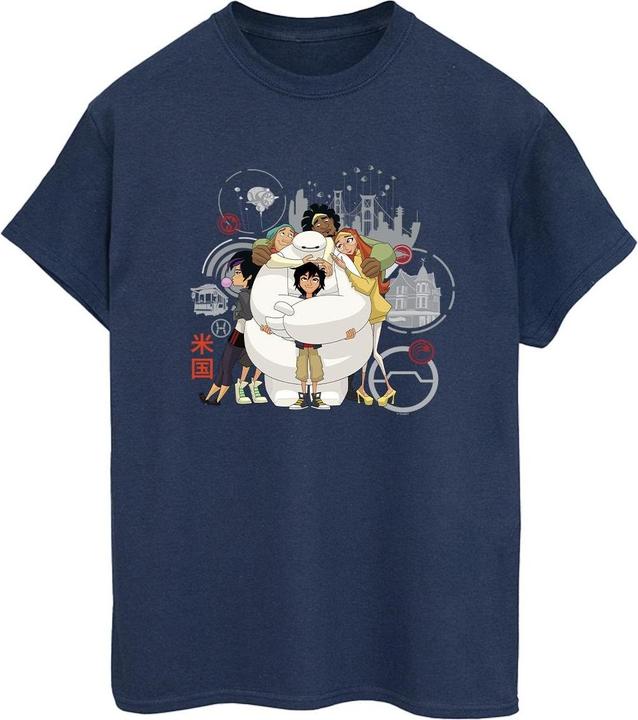 Disney Big Hero 6 Baymax Group Hug TShirt (L)