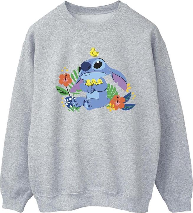 Actual product image Disney Mens Lilo & Stitch Birds Sweatshirt (S)