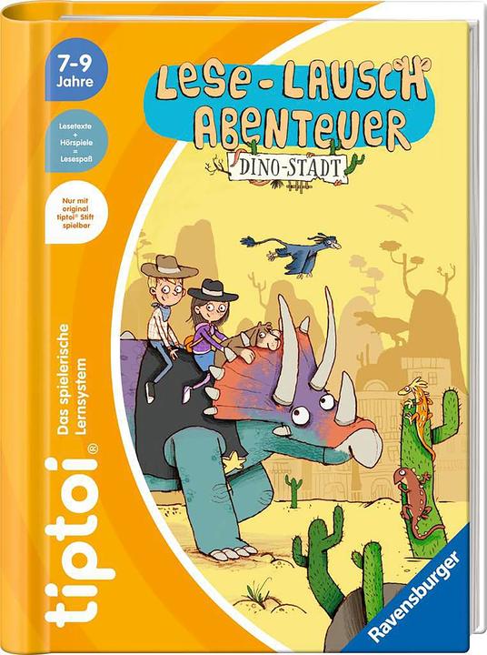 Actual product image tiptoi Lese-Lausch-Abenteuer Dino-Stadt (German, Annette new farmer, Nikolai Renger, 2023)