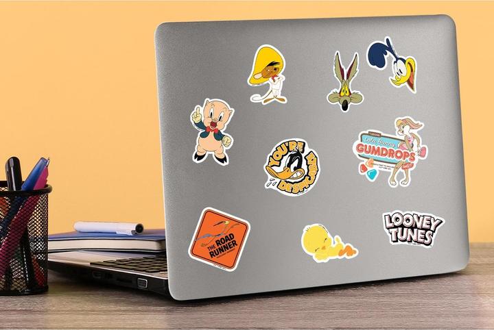 Produktbild Looney Tunes Figur Aufkleber Deluxe 50erPack Vinyl