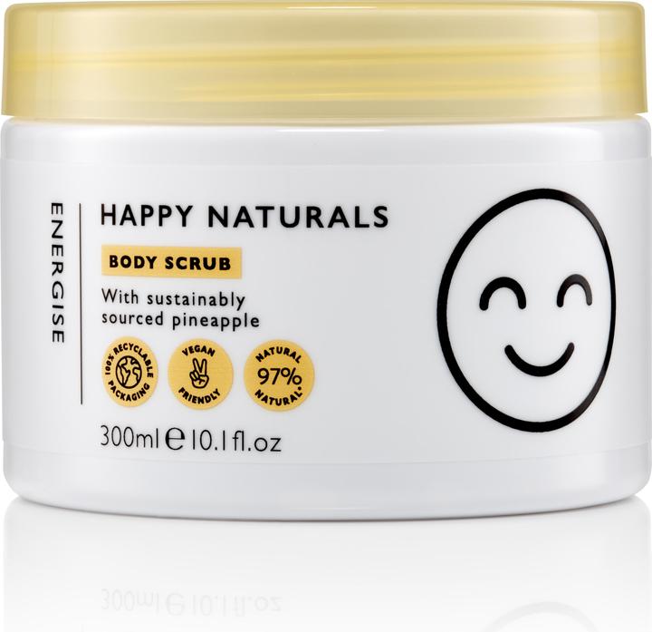 Happy Naturals Energising Body Scrub 300ml (300 ml)
