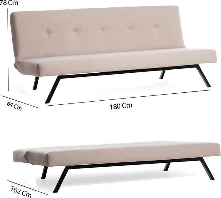 Produktbild Atelier del Sofa Folde (3-Sitzer)