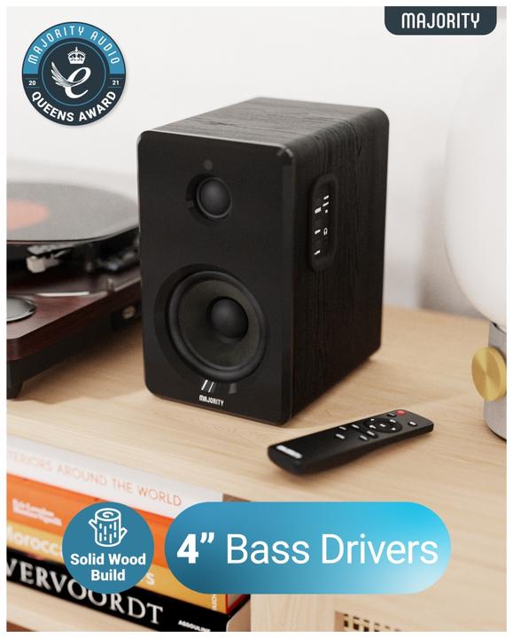 Actual product image Majority D40 Aktiv Regal-Lautsprecher (1 pair, 60 W)