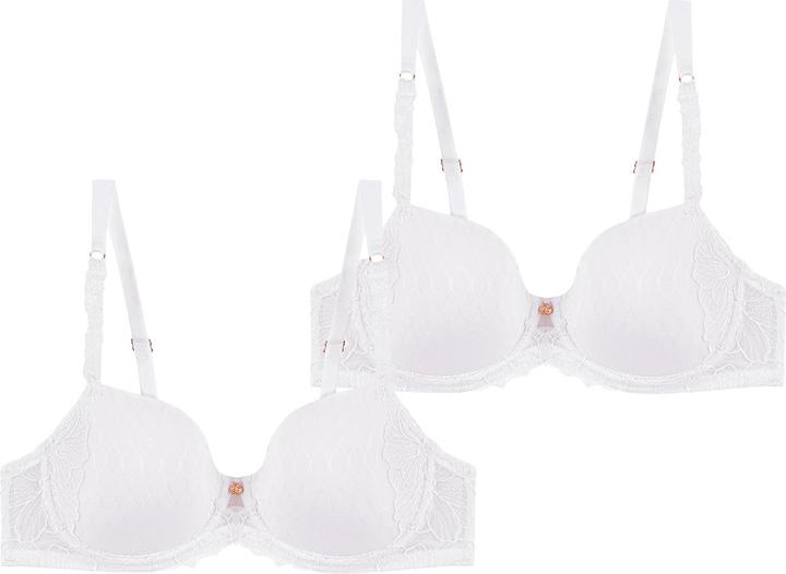 Immagine prodotto Triumph Reggiseno con ferretto Azalea Florale (70 B, Confezione da 2)