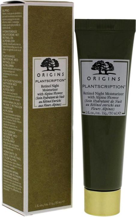 Actual product image Origins Plantscription - Retinol Night Moisturizer with Alpine Flower (30 ml, Night cream)