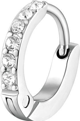 Actual product image Brosway Trendy single earrings with clear Chakra crystals BHKE033 (L)