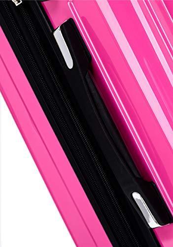 Produktbild Beibye Zwillingsrollen 2048 Hartschale Trolley, Pink, M (45 l, Handgepäck (bis 50l))