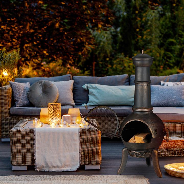 Produktbild Relaxdays Terrassenofen