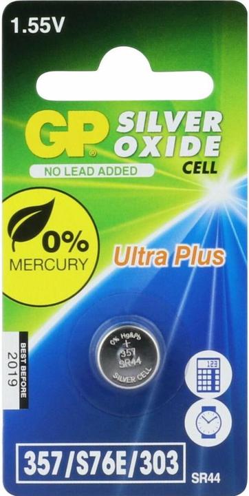 Immagine prodotto GP Batteries Celle a bottone (1 pz., SR44, 190 mAh)