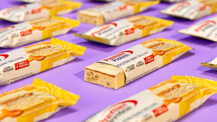 Produktbild Premier Protein Protein Bar Deluxe (Weisse Schokolade, Vanille, 12 Stk., 600 g)