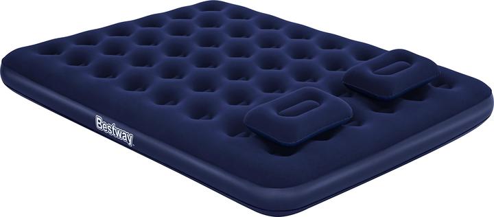 Actual product image Bestway Air Mattress Queen with Manual Hand Pump 2.03 m x 1.52 m x 22 cm