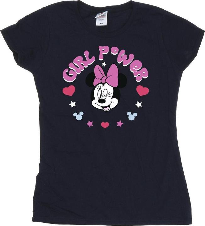 Image du produit Disney - T-shirt MINNIE MOUSE GIRL POWER - Femme (XL)