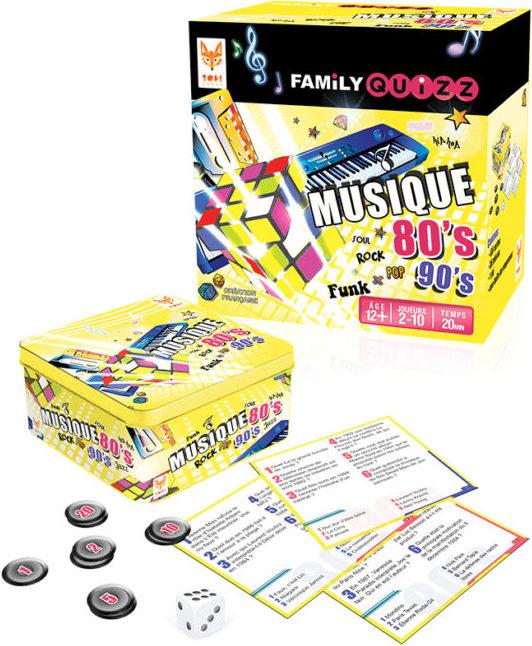 Actual product image Topi games FAMILY QUIZZ MUSIQUE ANNEE 80 & 90 (FR) (French)