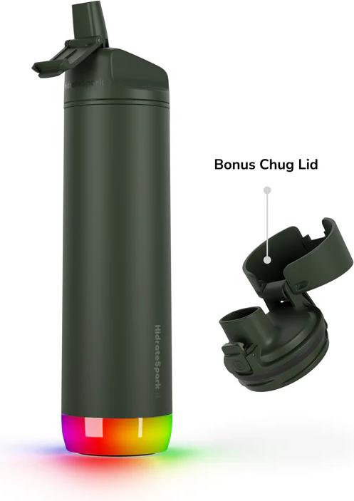 Produktbild HidrateSpark Hidrate Spark Steel 21 oz. Straw Forest Green - LIMITED EDITION (0.62 l)