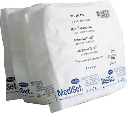 Produktbild Mediset ® Telfa® Kompressen 10 x 7.5 150 Stk