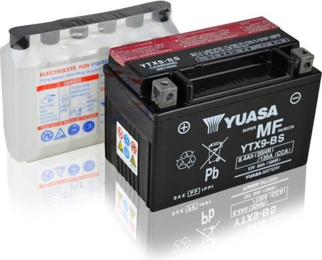Immagine prodotto Yuasa YTX9-BS AGM (12 V, 8.40 Ah, 135 A)