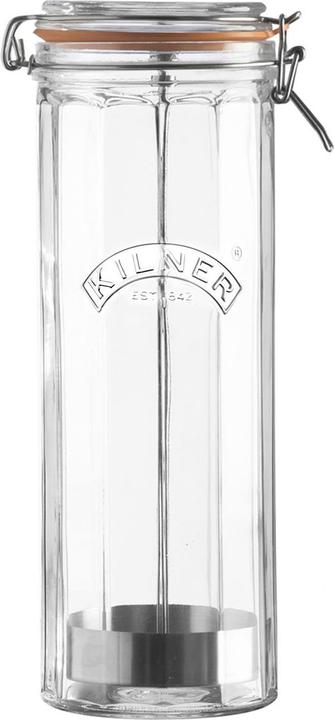 Actual product image Kilner 25.737 Glass Clip Top Tall Spaghetti Jar, 2.2 Litre (2.20 l)