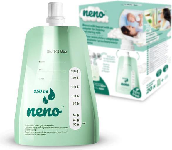 Productafbeelding Neno NEN-BAB-BT004 Borstvoedingsaccessoires 20-delig(e) Opbergzakje voor moedermelk