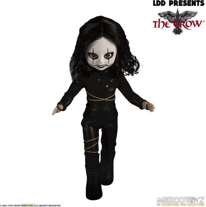 Actual product image Mezco Toys Living Dead Dolls - The Crow: Eric Draven