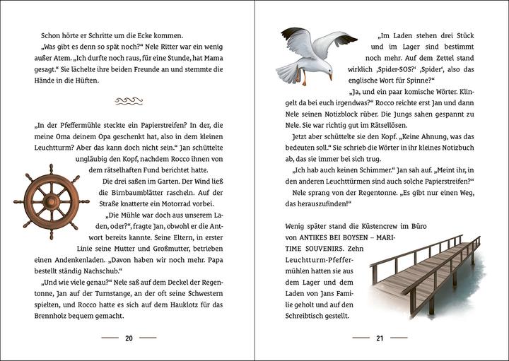 Actual product image Die Küstencrew (Band 2) - Die Spur der Schmuggler (German, Nathalie Kranich, Corner bandixen, Loewe children's books, 2022)