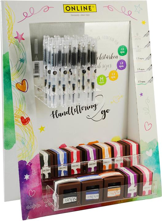 Produktbild Online Thekendisplay 10037 Calligraphy Air, gefüllt