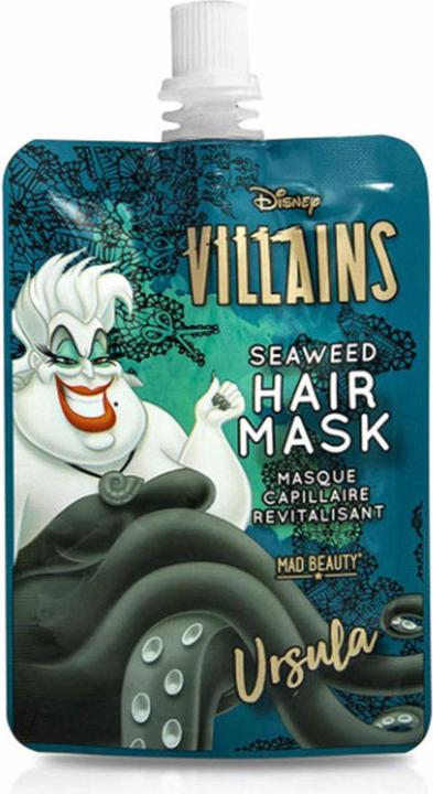 Image du produit Mad Beauty Masque capillaire Disney Villains Ursula Revitalisant (50 ml) (50 ml)