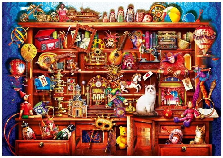 Actual product image Bluebird Puzzle 1000 Ciro Marchetti's Antique Shop (1000 pieces)