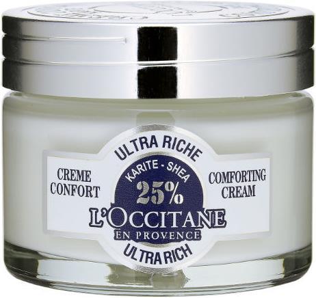 Image du produit L'Occitane Crème pour le visage ultra-riche au beurre de karité (50 ml, Crème 24h)