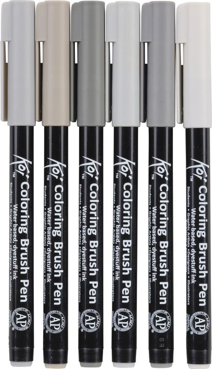 Immagine prodotto Sakura Pennello Koi Colorare (Multicolore, 6 x)