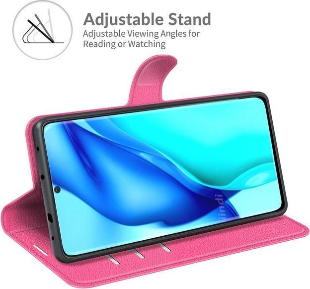 Produktbild MU Classic Litchi Leder Bookcover Series (Huawei P50 Pro)