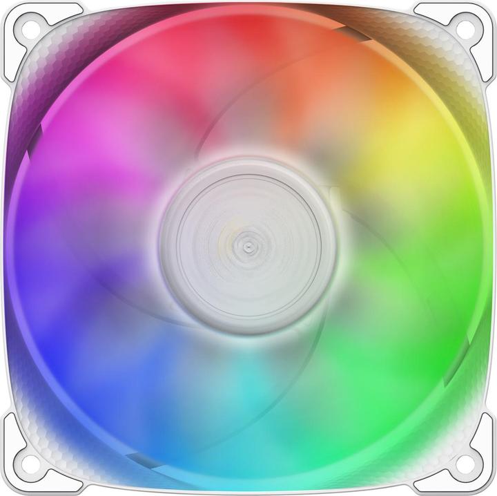 Produktbild Geometric Future Squama 2501W RGB Lüfter - 120 mm, weiss (120 mm, 1 x)