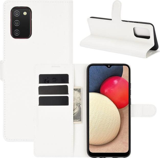 Produktbild MU Classic Litchi Leder Bookcover Series (Samsung Galaxy A02s)