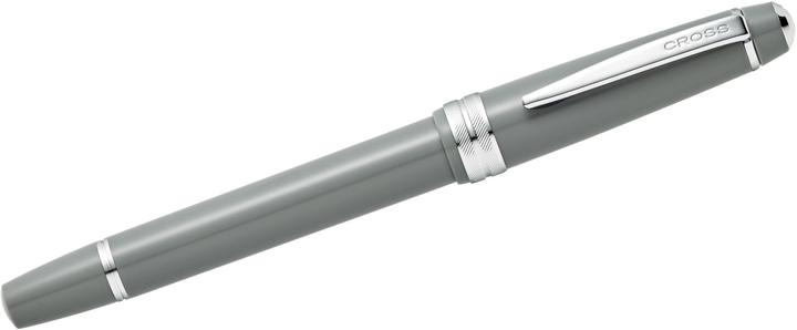 Produktbild Cross Füllfederhalter Bailey Light Grau-Lack M-Feder Geschenkbox (Grau-Lack, 1 x)