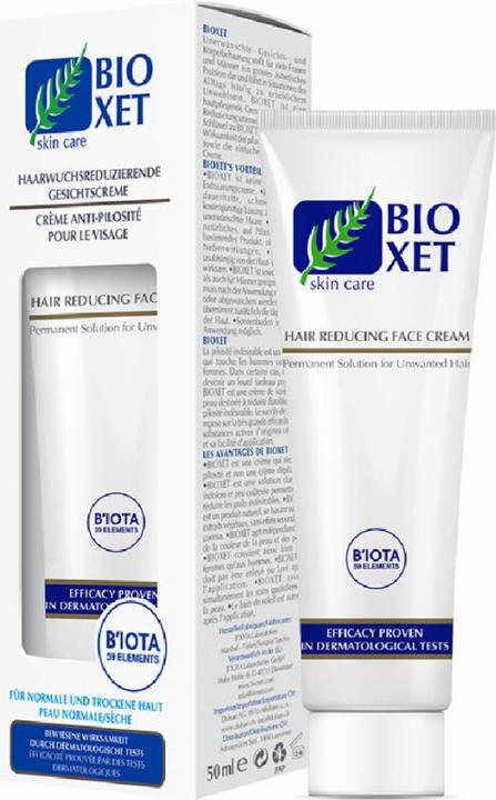 Actual product image Bioxet Hair Growth Reducing Face Cream Normal/Dry Skin (50 ml, 1 x, 74 g)