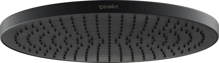 Produktbild Duravit Kopfbrause 1 jet, 230 schwarz matt (1 Strahlarten, 24 l/min)