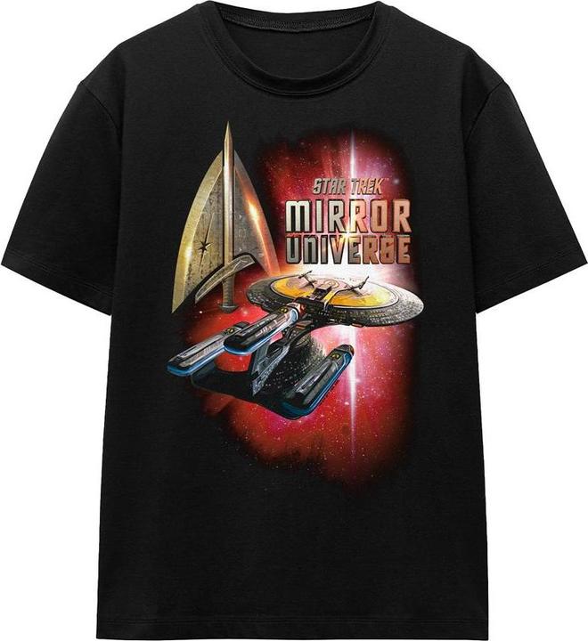 Actual product image Unisex Adult Mirror Enterprise T-Shirt (XL)