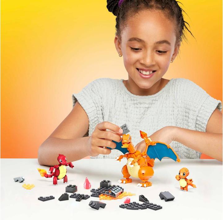 Image du produit Mega Construx Pokémon – Coffret Évolution Salamèche