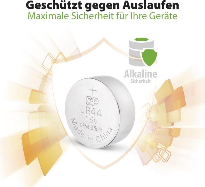 Actual product image GP Batteries Alkaline Cell (2 pcs., LR44, 110 mAh)