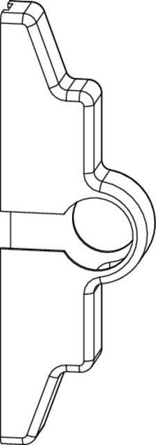 Actual product image Maco Cover for pivot bearing