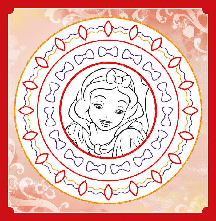 Image du produit Panini Princesse Disney : mes mandalas scintillants à colorier